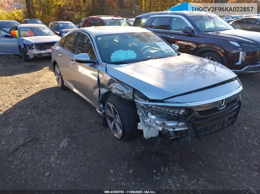 1HGCV2F96KA022857 2019 Honda Accord Touring 2.0T