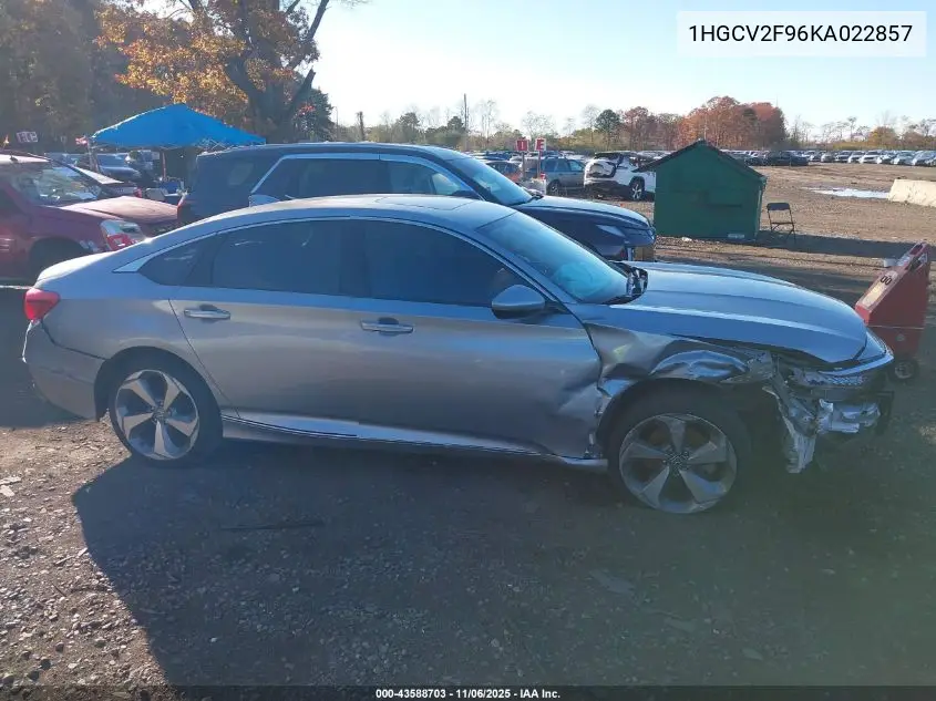 1HGCV2F96KA022857 2019 Honda Accord Touring 2.0T