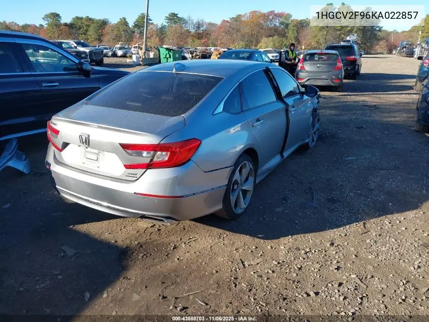 1HGCV2F96KA022857 2019 Honda Accord Touring 2.0T