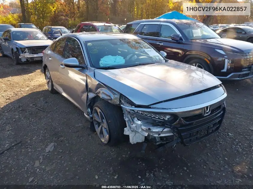 1HGCV2F96KA022857 2019 Honda Accord Touring 2.0T