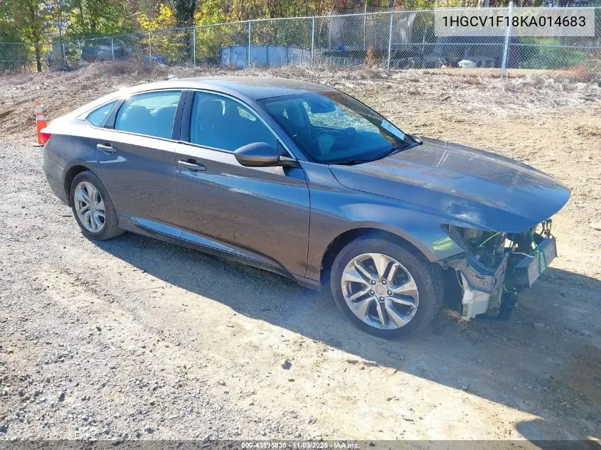 1HGCV1F18KA014683 2019 Honda Accord Lx
