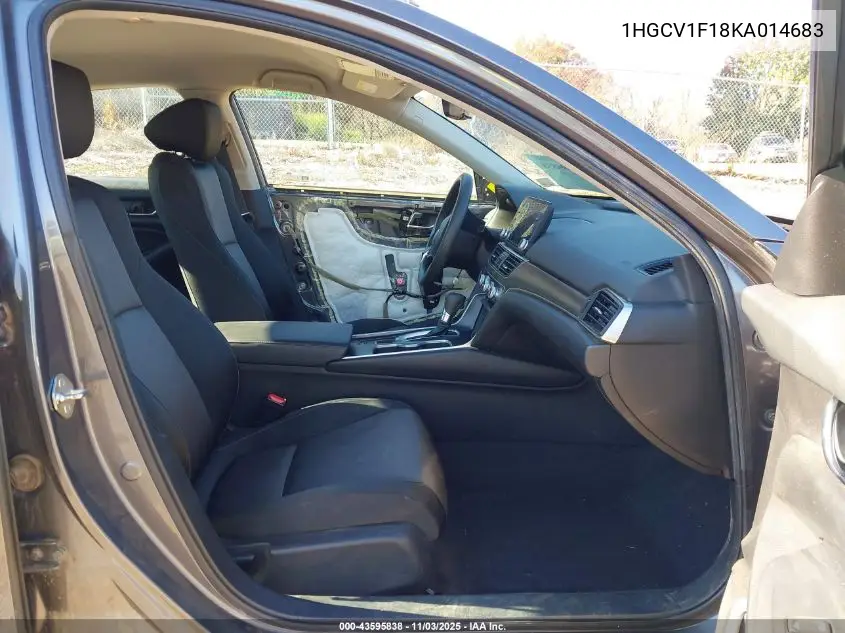 1HGCV1F18KA014683 2019 Honda Accord Lx