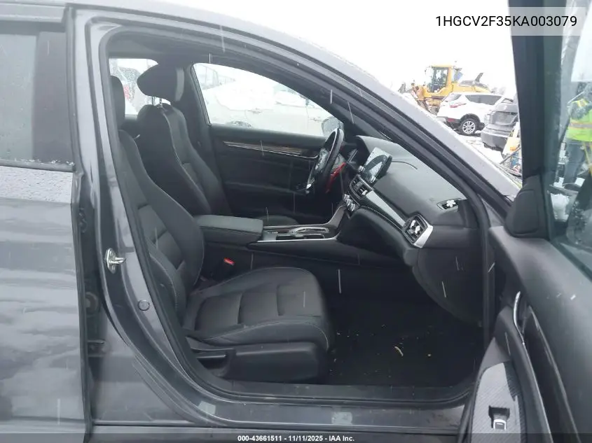 1HGCV2F35KA003079 2019 Honda Accord Sport 2.0T