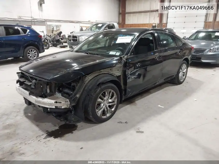 1HGCV1F17KA049666 2019 Honda Accord Lx