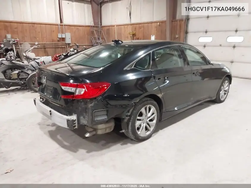 1HGCV1F17KA049666 2019 Honda Accord Lx