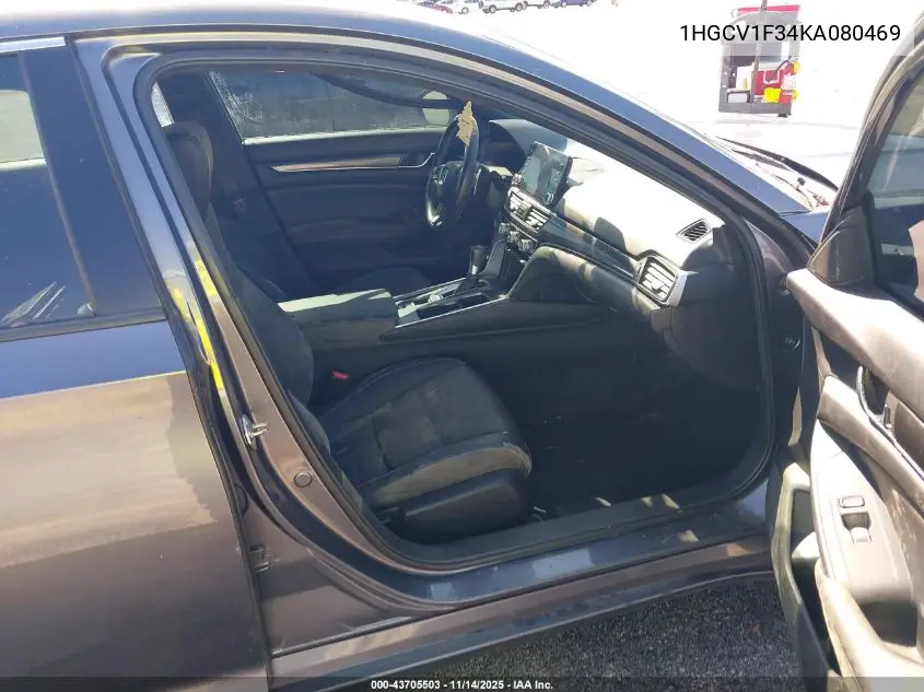 1HGCV1F34KA080469 2019 Honda Accord Sport