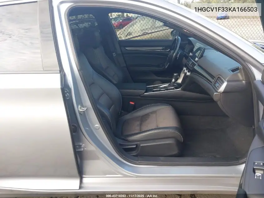 1HGCV1F33KA166503 2019 Honda Accord Sport
