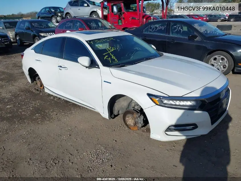 1HGCV3F99KA010448 2019 Honda Accord Hybrid Touring
