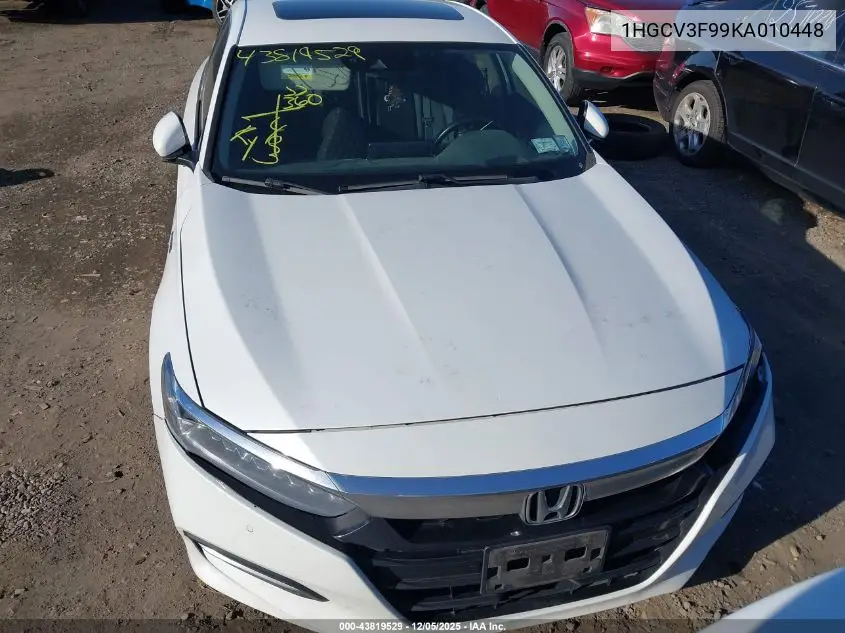 1HGCV3F99KA010448 2019 Honda Accord Hybrid Touring