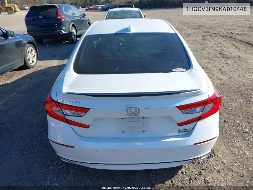 1HGCV3F99KA010448 2019 Honda Accord Hybrid Touring