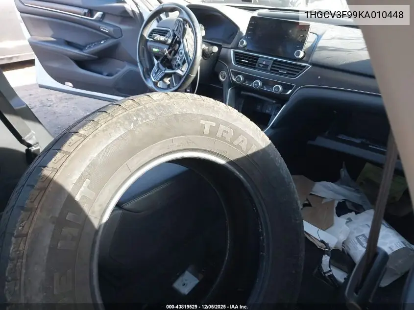 1HGCV3F99KA010448 2019 Honda Accord Hybrid Touring