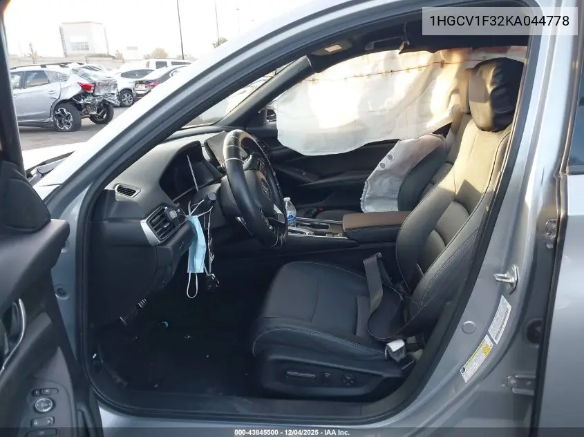 1HGCV1F32KA044778 2019 Honda Accord Sport