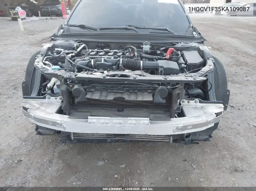 1HGCV1F35KA109087 2019 Honda Accord Sport