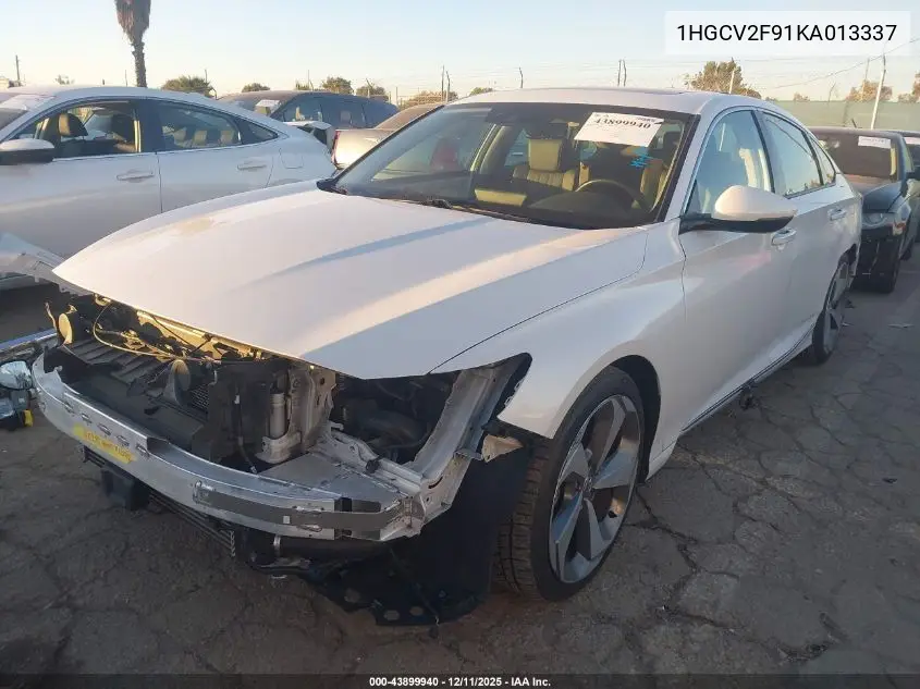 1HGCV2F91KA013337 2019 Honda Accord Touring 2.0T