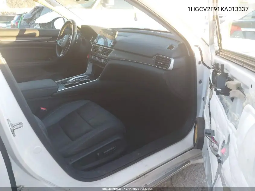 1HGCV2F91KA013337 2019 Honda Accord Touring 2.0T