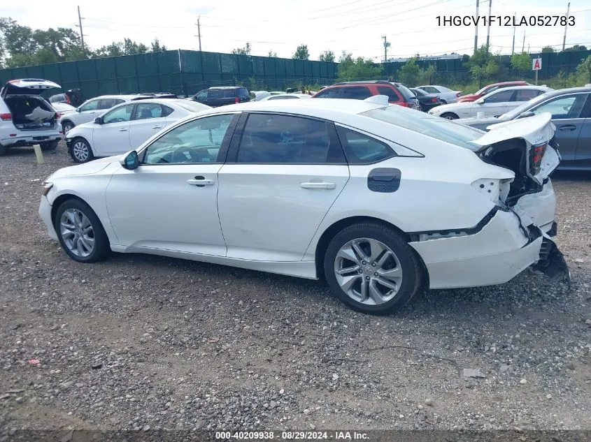 1HGCV1F12LA052783 2020 Honda Accord Lx