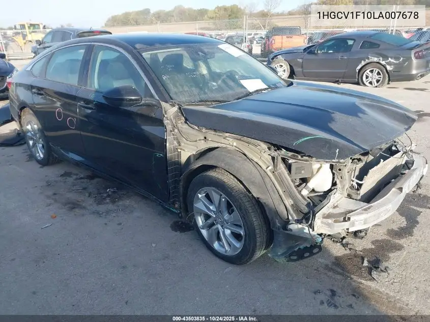 1HGCV1F10LA007678 2020 Honda Accord Lx