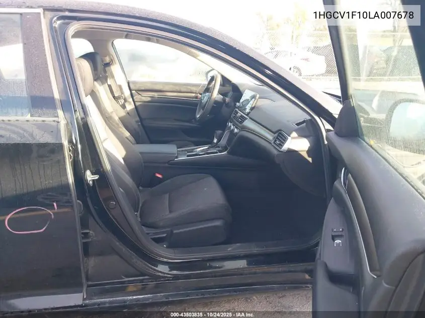 1HGCV1F10LA007678 2020 Honda Accord Lx