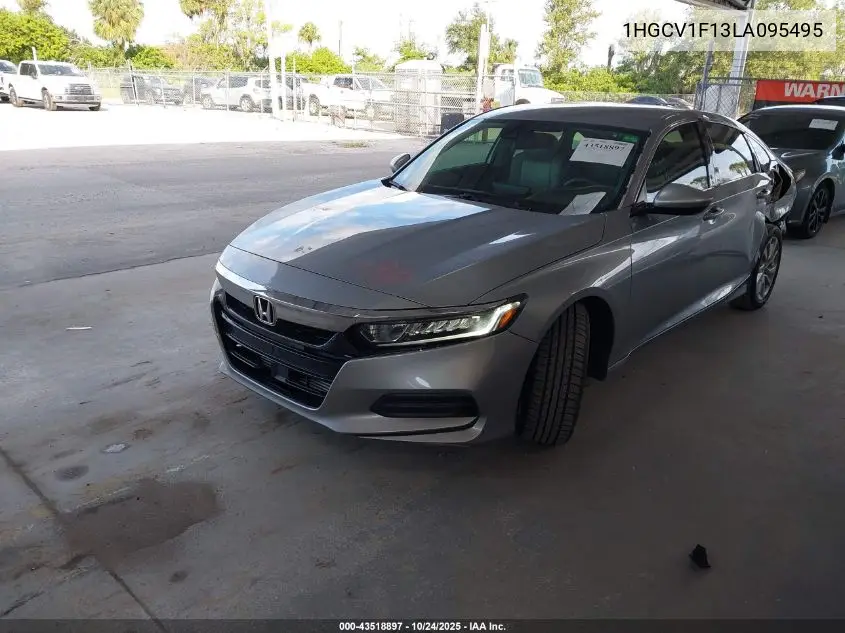 1HGCV1F13LA095495 2020 Honda Accord Lx