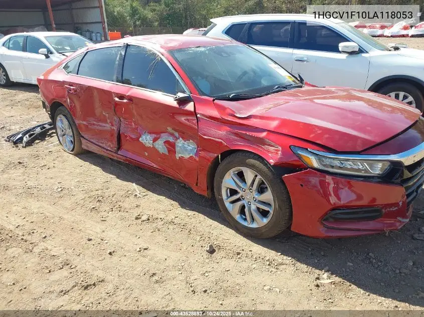 1HGCV1F10LA118053 2020 Honda Accord Lx