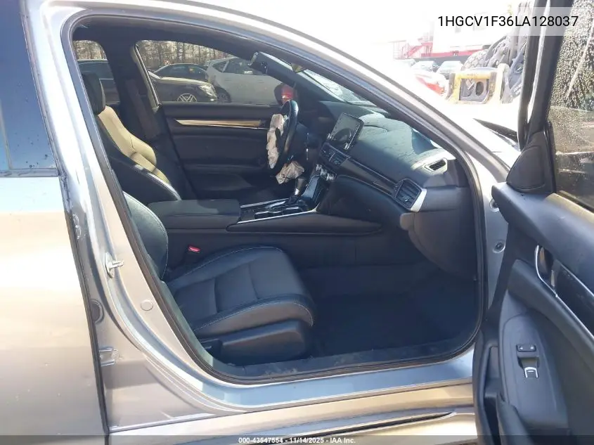 1HGCV1F36LA128037 2020 Honda Accord Sport