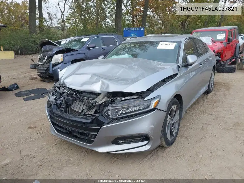 1HGCV1F45LA037821 2020 Honda Accord Ex