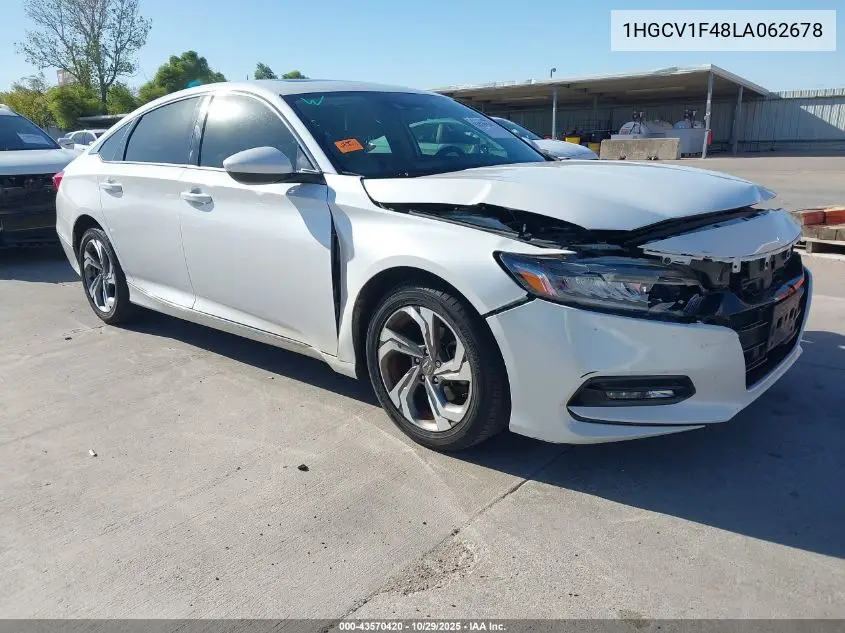1HGCV1F48LA062678 2020 Honda Accord Ex