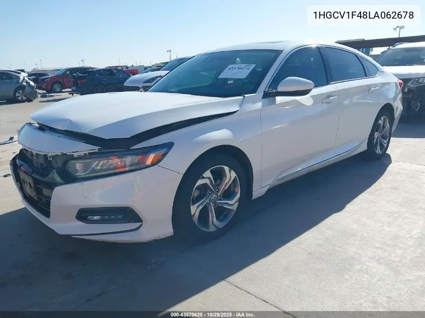 1HGCV1F48LA062678 2020 Honda Accord Ex