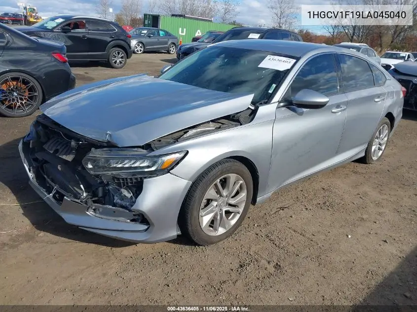 1HGCV1F19LA045040 2020 Honda Accord Lx