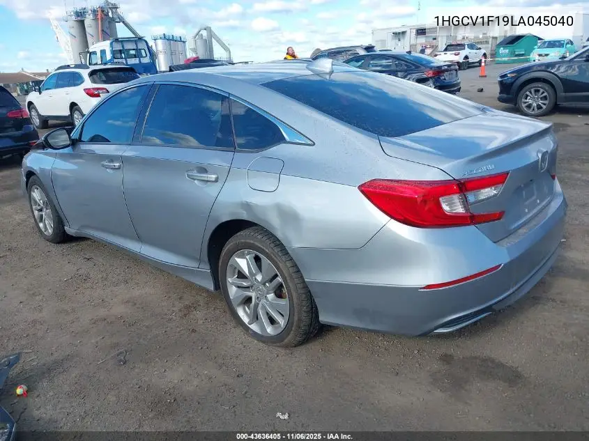 1HGCV1F19LA045040 2020 Honda Accord Lx