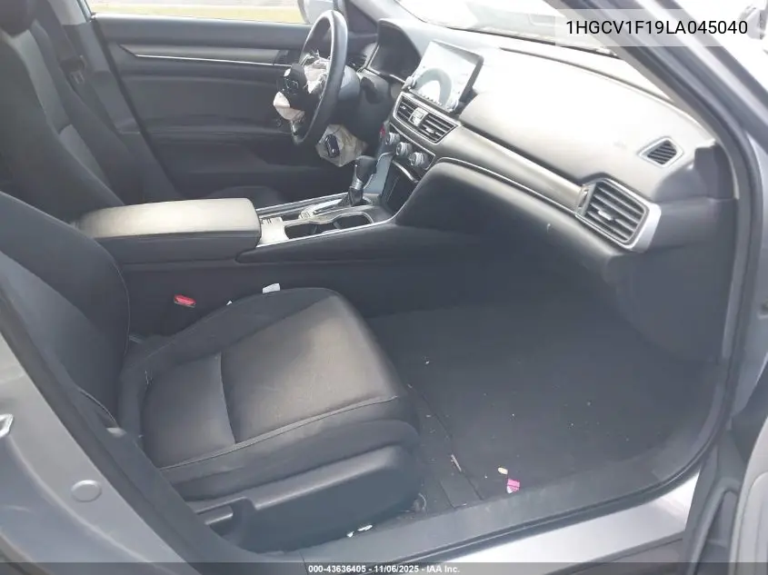 1HGCV1F19LA045040 2020 Honda Accord Lx