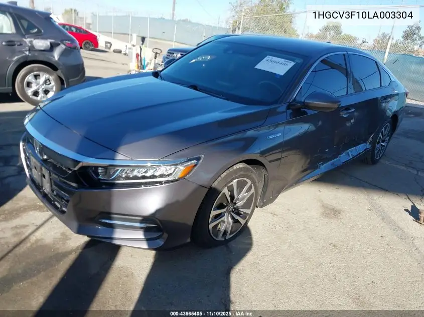 1HGCV3F10LA003304 2020 Honda Accord Hybrid