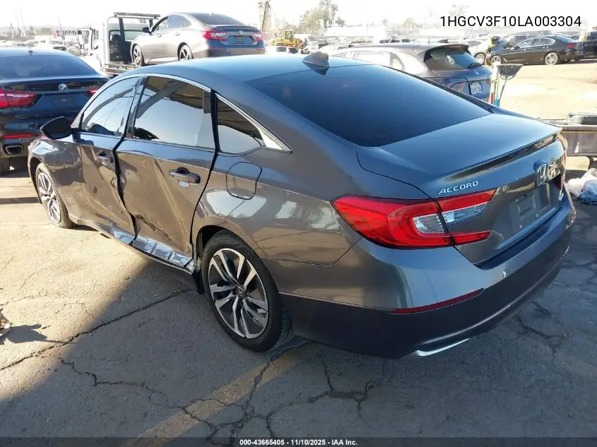 1HGCV3F10LA003304 2020 Honda Accord Hybrid