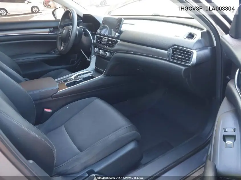 1HGCV3F10LA003304 2020 Honda Accord Hybrid