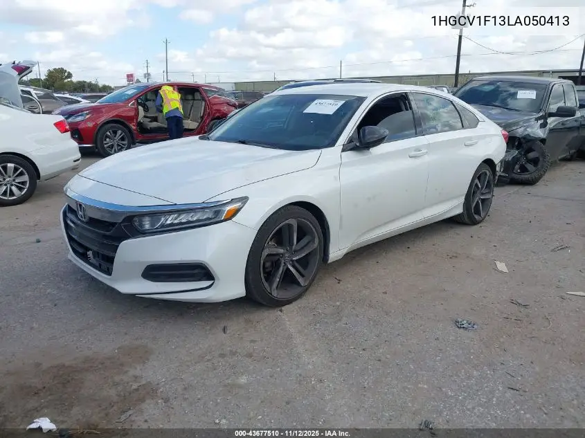 1HGCV1F13LA050413 2020 Honda Accord Lx