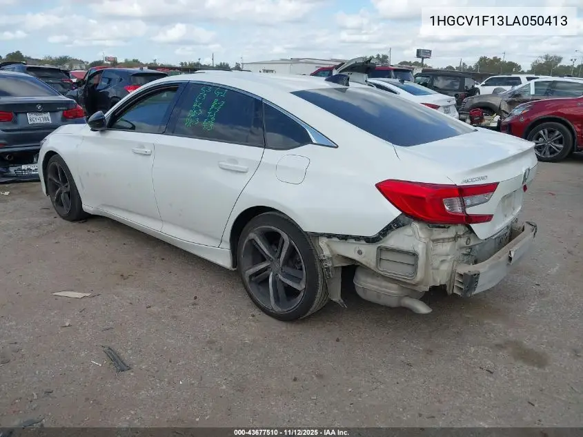 1HGCV1F13LA050413 2020 Honda Accord Lx