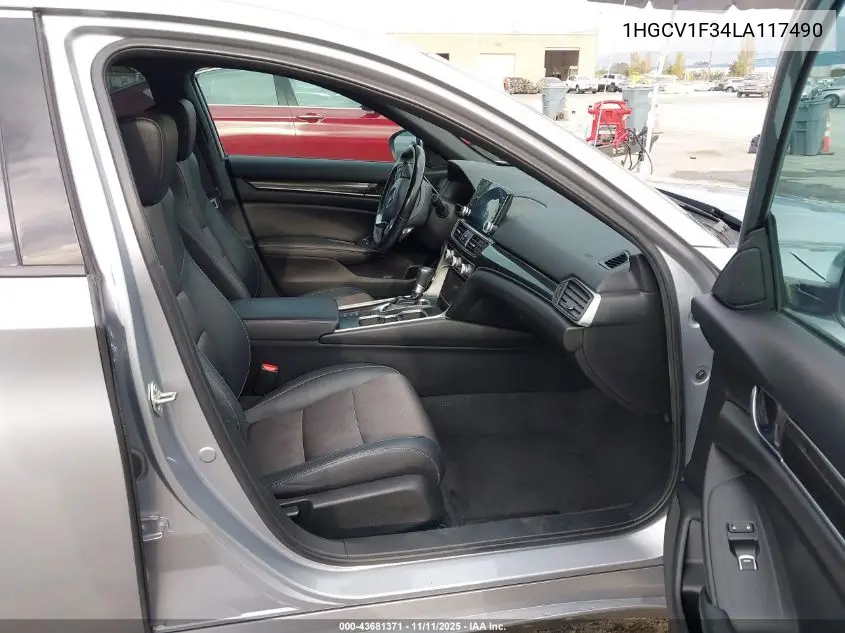 1HGCV1F34LA117490 2020 Honda Accord Sport