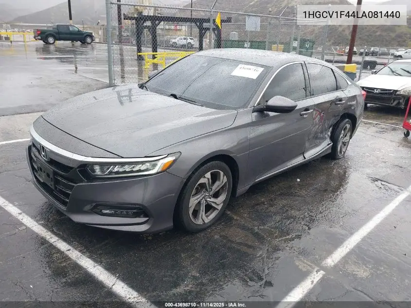1HGCV1F44LA081440 2020 Honda Accord Ex
