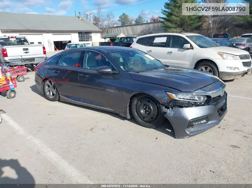 1HGCV2F59LA008790 2020 Honda Accord Ex-L 2.0T