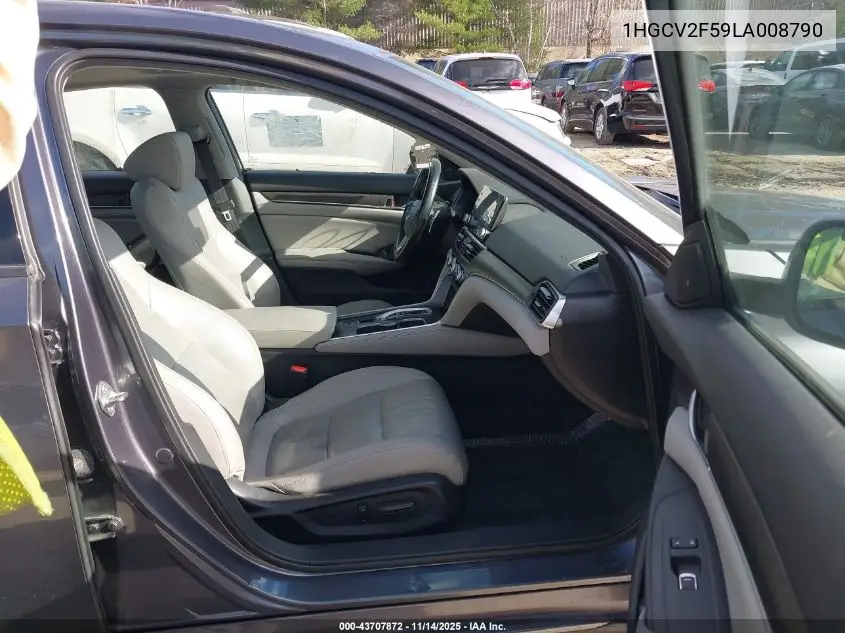 1HGCV2F59LA008790 2020 Honda Accord Ex-L 2.0T