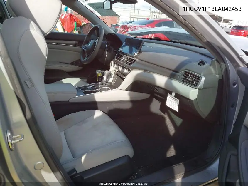 1HGCV1F18LA042453 2020 Honda Accord Lx
