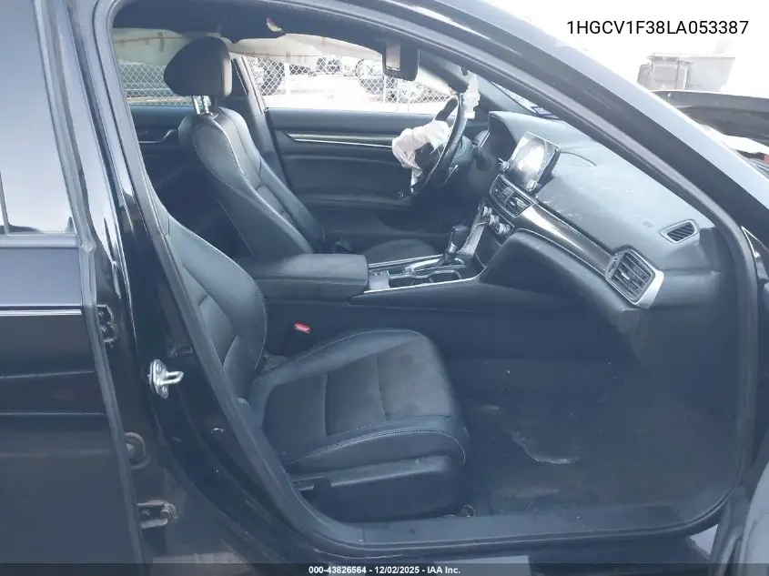 1HGCV1F38LA053387 2020 Honda Accord Sport