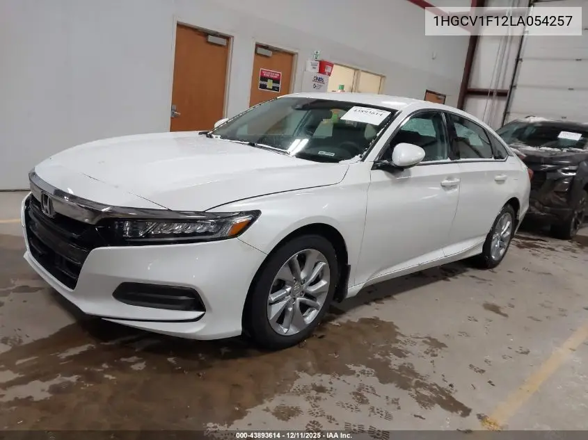 1HGCV1F12LA054257 2020 Honda Accord Lx