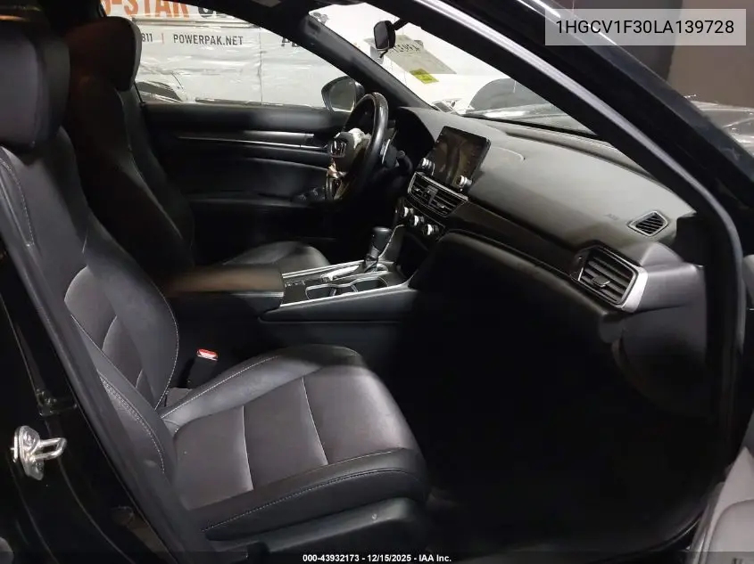 1HGCV1F30LA139728 2020 Honda Accord Sport