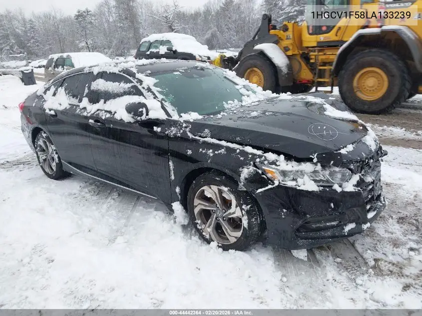 1HGCV1F58LA133239 2020 Honda Accord Ex-L