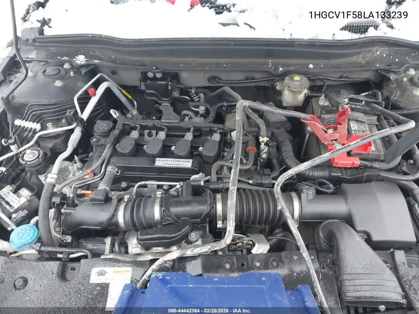1HGCV1F58LA133239 2020 Honda Accord Ex-L