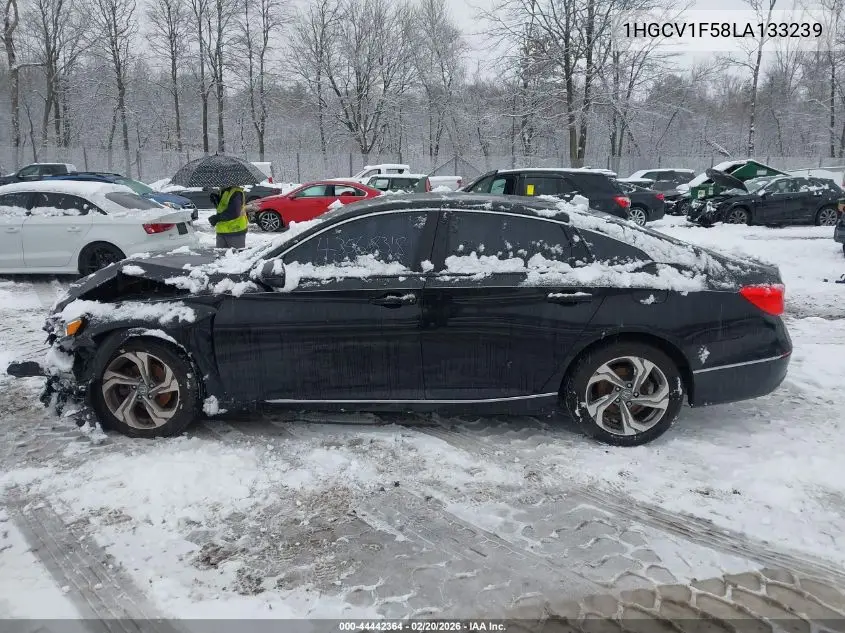 1HGCV1F58LA133239 2020 Honda Accord Ex-L