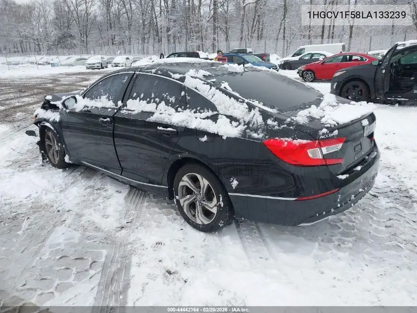 1HGCV1F58LA133239 2020 Honda Accord Ex-L