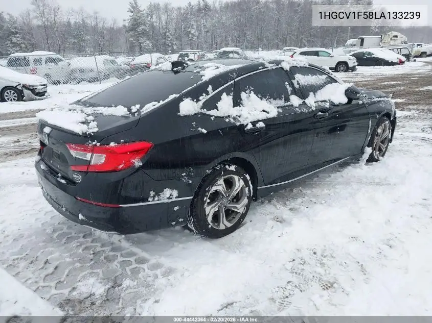 1HGCV1F58LA133239 2020 Honda Accord Ex-L