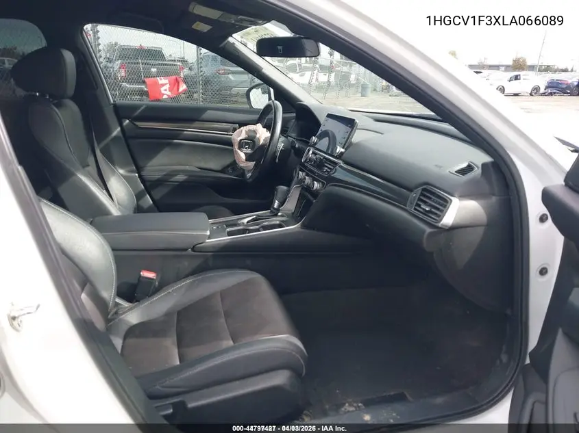 1HGCV1F3XLA066089 2020 Honda Accord Sport